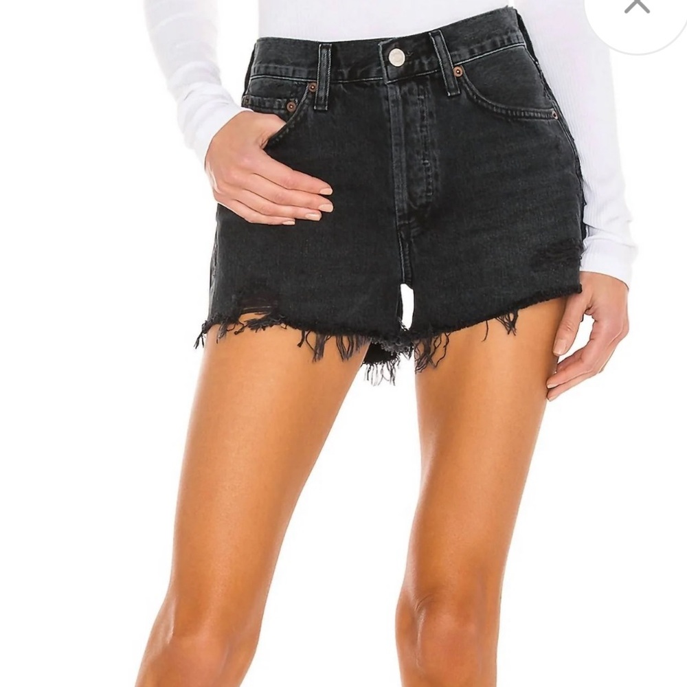 🆕 Agolde Black Parker Jean Shorts